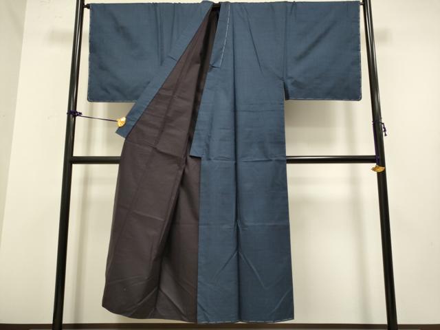 平和屋着物■極上 男性 本場大島紬 アンサンブル 長羽織 100亀甲 総詰め 逸品 未使用 DZAB2715kh6