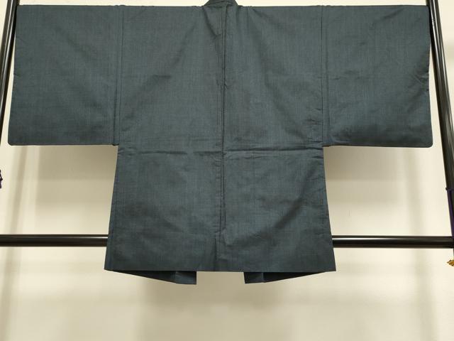 平和屋着物●極上 男性 本場大島紬 アンサンブル 100亀甲 総詰め 羽裏・歌舞伎 逸品 DZAB2724kh6