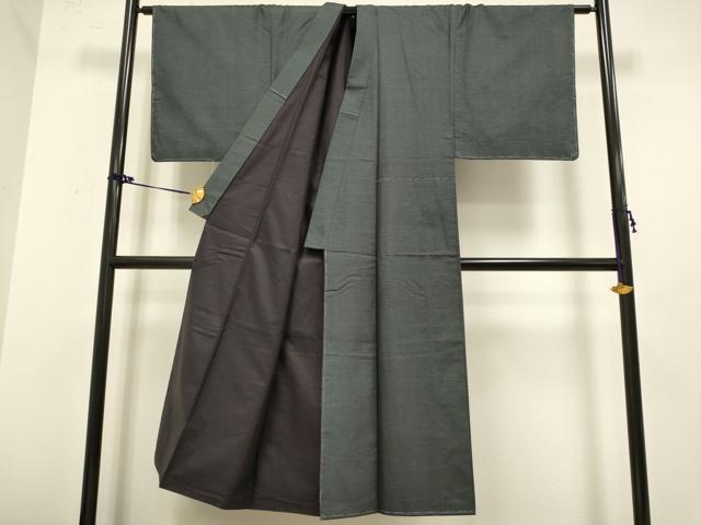 平和屋着物●極上 男性 本場大島紬 アンサンブル 100亀甲 総詰め 逸品 未使用 DZAB2746kh6