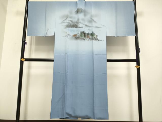 平和屋着物■極上 男性 本場大島紬 アンサンブル キングサイズ 長羽織・長襦袢(袷)セット 100亀甲 総詰め 逸品 未使用 DZAB2748kh6