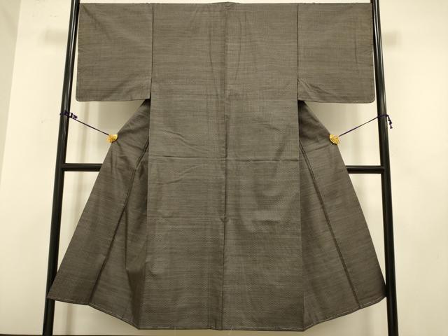 平和屋着物■極上 男性 本場大島紬 アンサンブル 長羽織 逸品 未使用 DZAB2749kh6