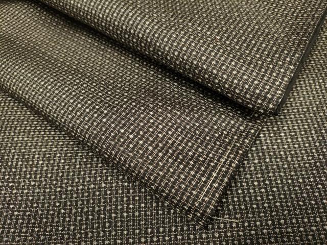平和屋着物■極上 男性 本場大島紬 アンサンブル 長羽織 逸品 未使用 DZAB2749kh6