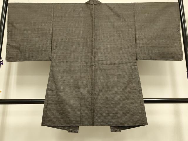 平和屋着物■極上 男性 本場大島紬 アンサンブル 長羽織 逸品 未使用 DZAB2749kh6