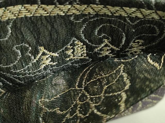 平和屋着物●極上 両面 全通柄袋帯 正倉院宝物八拾八紋様 金糸 逸品 DZAB2943kh6