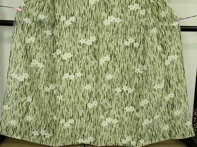 平和屋本店*極上 夏物 銀座 志ま亀 小紋 絽 舞花文 たとう紙付き 逸品 未使用 DZAB2962kh6