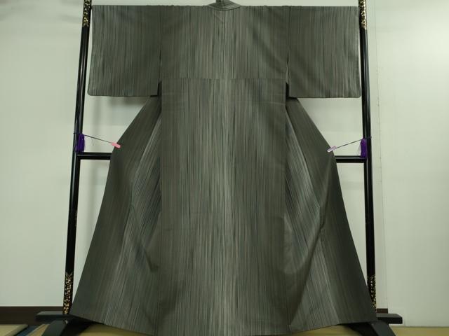 平和屋着物●極上 本塩沢 やまだ織 200色 逸品 DZAB2970kh6