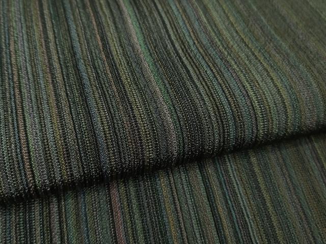 平和屋着物●極上 本塩沢 やまだ織 200色 逸品 DZAB2970kh6