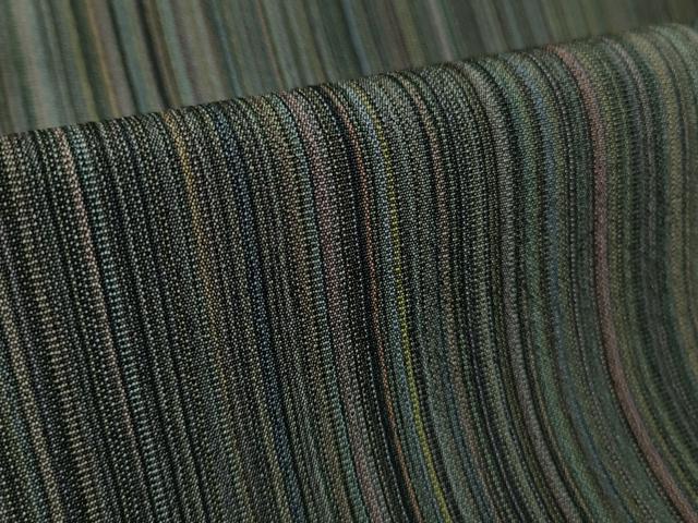 平和屋着物●極上 本塩沢 やまだ織 200色 逸品 DZAB2970kh6