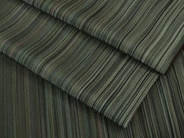 平和屋着物●極上 本塩沢 やまだ織 200色 逸品 DZAB2970kh6
