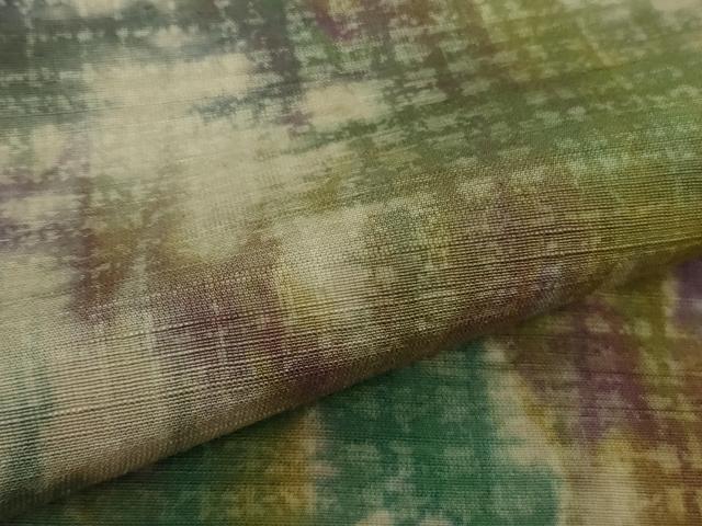 平和屋着物●極上 菅原工房 菅原結作 漢方染紬 逸品 DZAB2971kh6