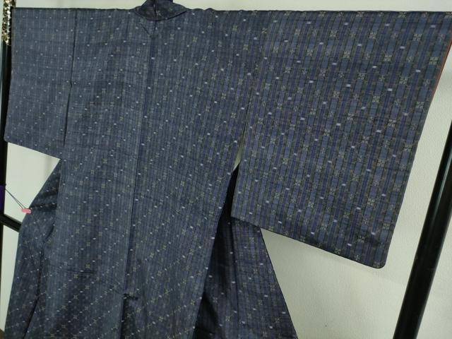 平和屋本店●極上 本場琉球 読谷山花織 紬地 逸品 DZAB2973kh6