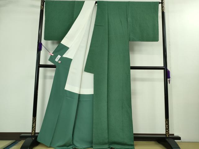 平和屋着物●極上 重要無形文化財 人間国宝 中村勇二郎 平等院鳳凰 鬼しぼ縮緬 逸品 未使用 DZAB2982kh6
