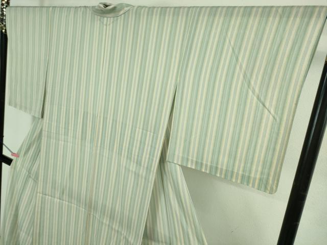 平和屋着物*極上 夏物 小紋 絽 間道 逸品 未使用 DZAB3007kh6