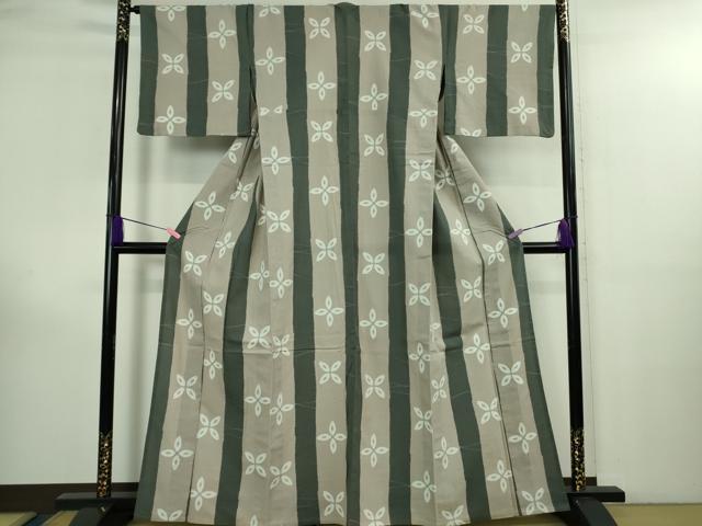 平和屋着物∴極上 夏物 撫松庵 浴衣 綿紅梅 花間道 逸品 DZAB3019kh6