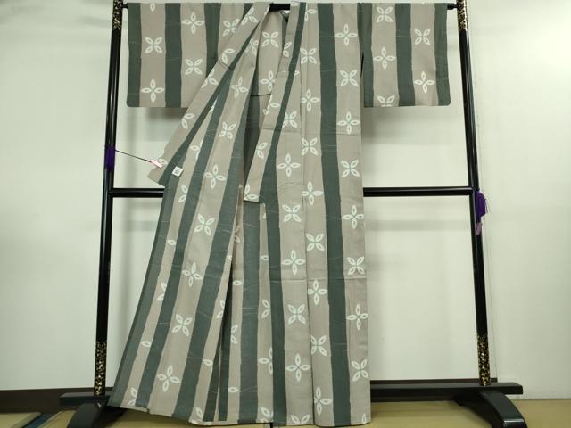 平和屋着物∴極上 夏物 撫松庵 浴衣 綿紅梅 花間道 逸品 DZAB3019kh6
