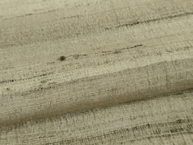 平和屋着物●極上 インド・アッサム 野蚕糸 手織 ムガシルク 逸品 DZAB3092kh6