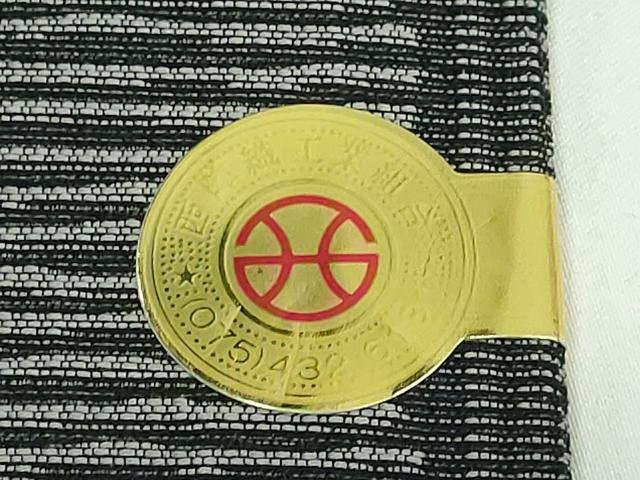 平和屋着物●極上 西陣 華翔苑謹製 九寸名古屋帯 ビーグル 黒地 証紙付き 逸品 未使用 DZAB3164kh6