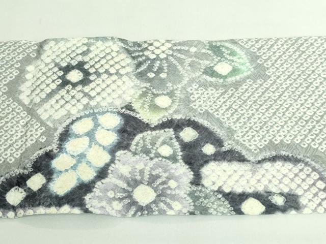 平和屋着物●極上 名門 藤娘きぬたや・総絞り 九寸名古屋帯 辻が花 逸品 DZAB3183kh6