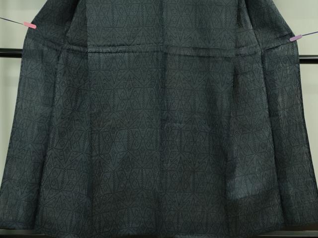 平和屋本店*極上 夏物 重要無形文化財 本場宮古上布 苧麻 麻の葉文 逸品 DZAB3265kh6