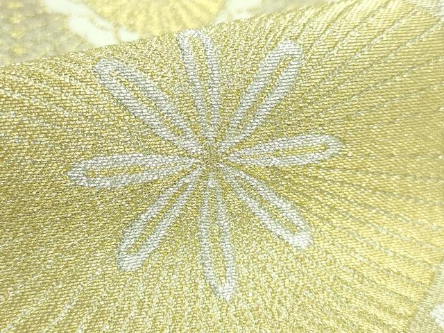 平和屋本店●最高級 人間国宝 北村武資 煌彩錦 六通柄袋帯 花蜀江 金銀糸 逸品 DZAB3310kh6
