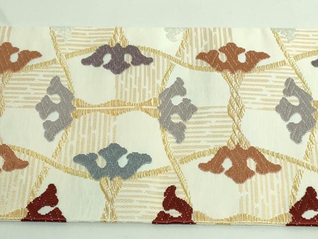 平和屋着物●極上 山口織物金織 九寸名古屋帯 唐織 吉祥文 金糸 逸品 DZAB3359kh6