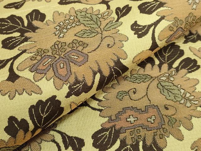 平和屋着物●極上 しょうざん謹製 六通柄袋帯 紗重織 菊花文 逸品 DZAB3368kh6