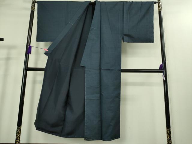 平和屋着物●極上 男性 本場大島紬 アンサンブル 長羽織・長襦袢(袷)セット 100亀甲 総詰め 羽裏・虎 逸品 未使用 DZAB3402kh6