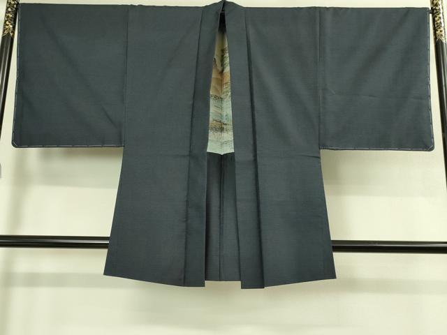 平和屋着物●極上 男性 本場大島紬 アンサンブル 120亀甲 総詰め 逸品 未使用 DZAB3411kh6