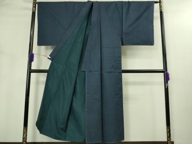 平和屋着物●極上 男性 本場大島紬 アンサンブル 長羽織 100亀甲 総詰め 大茂祐介作 羽裏:一富士二鷹三茄子 証紙付 逸品 未使用DZAB3412kh6