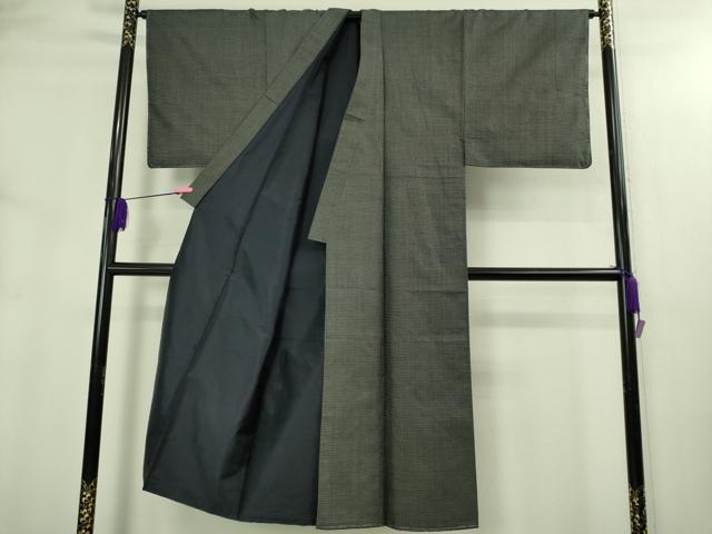 平和屋着物●極上 男性 本場大島紬 アンサンブル 100亀甲 総詰め 逸品 未使用 DZAB3417kh6