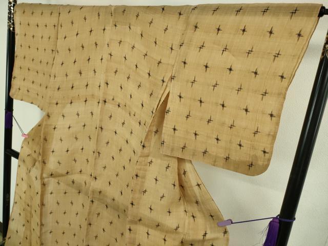 平和屋本店*極上 夏物 芭蕉布 手積み芭蕉糸100% 逸品 DZAB3452kh6