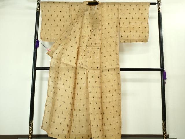 平和屋本店*極上 夏物 芭蕉布 手積み芭蕉糸100% 逸品 DZAB3452kh6