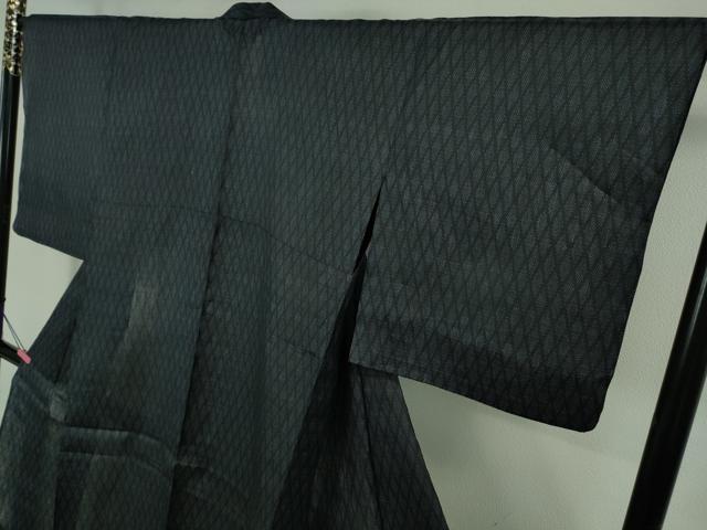平和屋本店*極上 夏物 重要無形文化財 本場宮古上布 網目文 苧麻 逸品 DZAB3456kh6