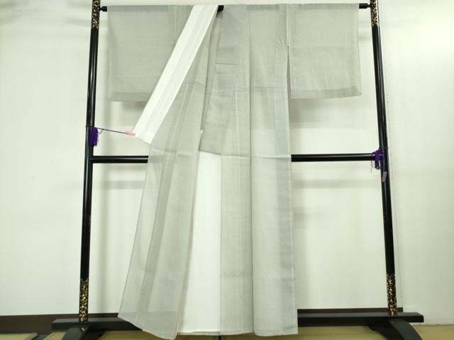 平和屋着物*極上 夏物 夏ちぢみ 紬 反端付き 逸品 DZAB3469kh6