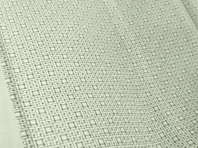 平和屋着物*極上 夏物 夏ちぢみ 紬 反端付き 逸品 DZAB3469kh6