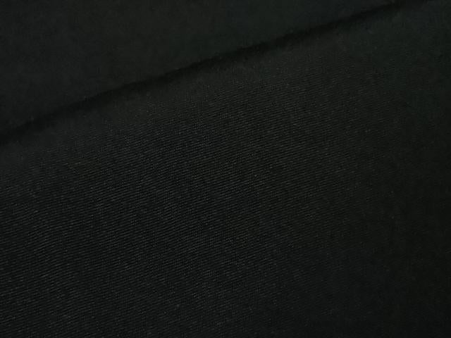 平和屋本店●極上 男性 黒紋付 長羽織セット 逸品 DZAB3476kh6