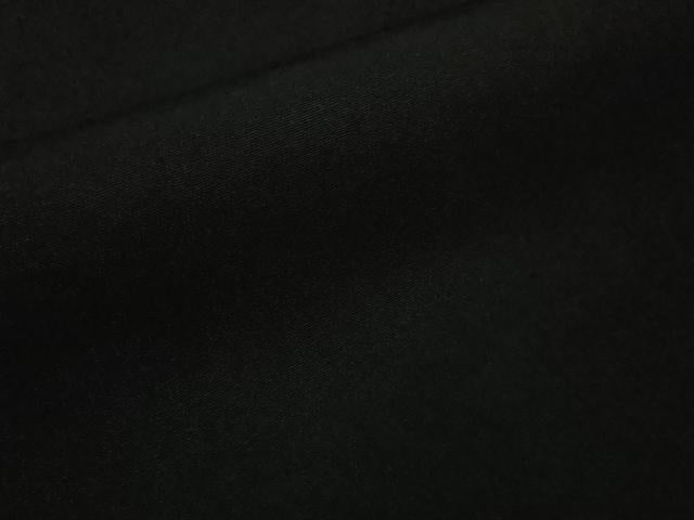 平和屋本店●極上 男性 黒紋付 長羽織セット 逸品 DZAB3477kh6