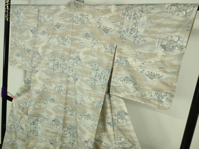 平和屋着物●極上 都喜ヱ門 本場大島紬 9マルキ 五十三次 藤絹織物謹製 証紙付き 逸品 未使用 DZAB3484kh6