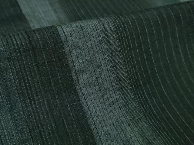 平和屋着物●極上 本場眞綿絢結城紬 間道 証紙付き 逸品 DZAB3497kh6