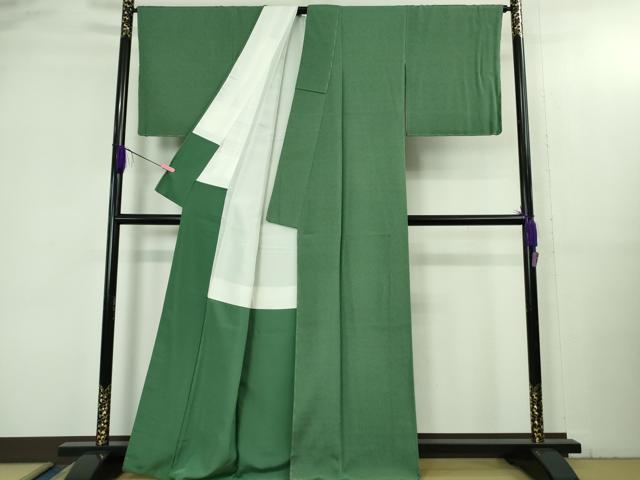 平和屋着物●極上 重要無形文化財 人間国宝 中村勇二郎 江戸小紋 古代菊 逸品 未使用 DZAB3498kh6