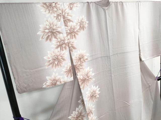 平和屋着物●極上 訪問着 花間道 暈し染め 反端付き ロング丈 逸品 DZAB3500kh6