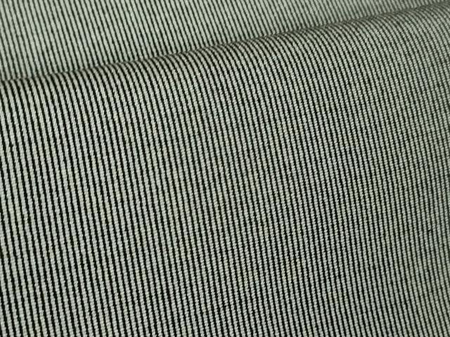 平和屋着物●極上 伝統工芸士 砂川健一 江戸小紋 万筋 藍墨茶色×灰青色 逸品 DZAB3508kh6