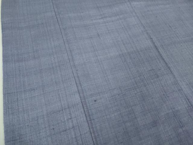 平和屋本店●極上 浦野理一 経節紬 色無地 紅掛花色 逸品 DZAB3594kh6