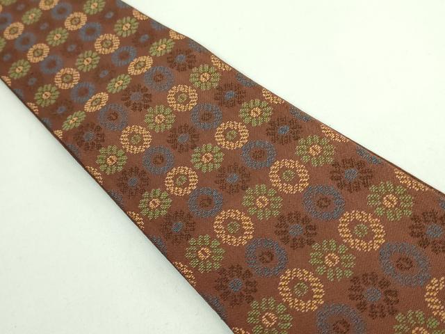 平和屋着物●極上 男性 角帯 いちご錦 逸品 未使用 DZAB3640kh6