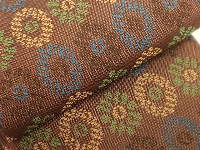 平和屋着物●極上 男性 角帯 いちご錦 逸品 未使用 DZAB3640kh6