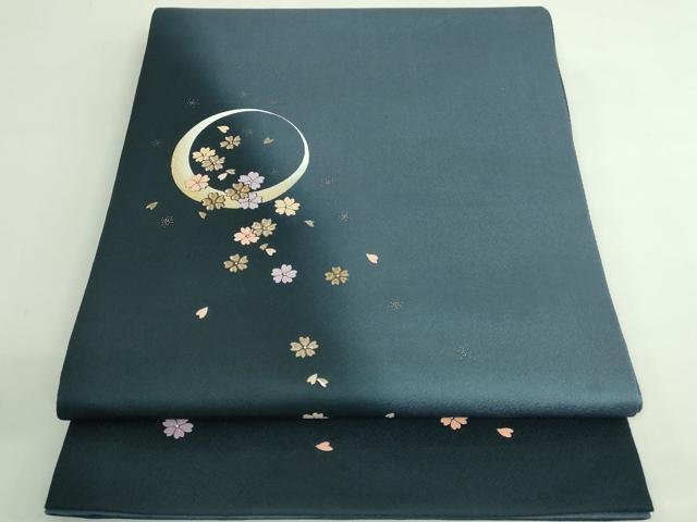 平和屋着物●極上 金彩友禅 卓越技能者・名工・和田光正 太鼓柄袋帯 光正高蒔絵 金銀彩 逸品 DZAB3654kh6
