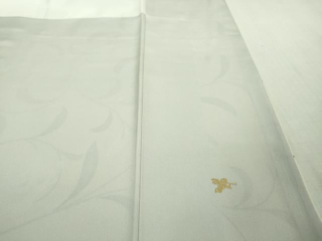平和屋本店●極上 松田聖子 SEIKOMATSUDA 訪問着 百合 唐草文 薄い水色地 暈し染め 金彩 逸品 DZAB3704kh6