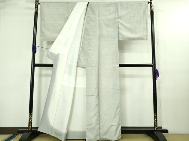 平和屋本店●希少 本場大島紬 白大島 200亀甲 総詰め 逸品 DZAB3746kh6