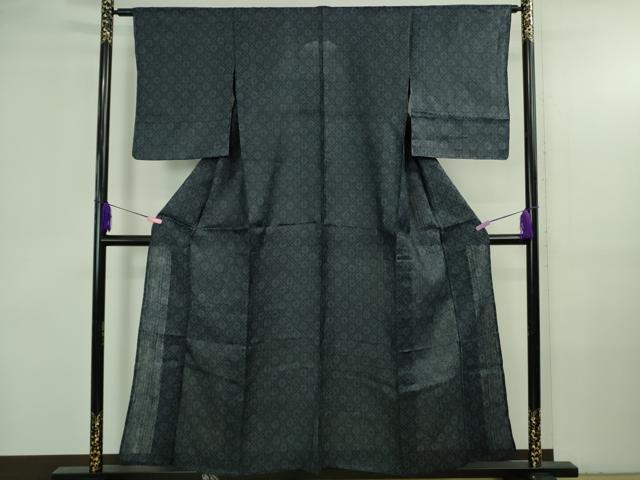 平和屋本店*極上 夏物 重要無形文化財 本場宮古上布 網目花繋ぎ 苧麻 逸品 DZAB3748kh6