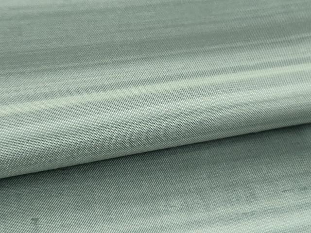 平和屋本店●極上 石川県指定無形文化財 牛首紬 白山工房 手織り 訪問着 横縞 逸品 DZAB3768kh6